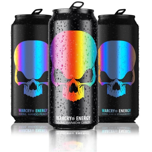 Genius Nutrition Warcry Energy Drink, 1x330 ml